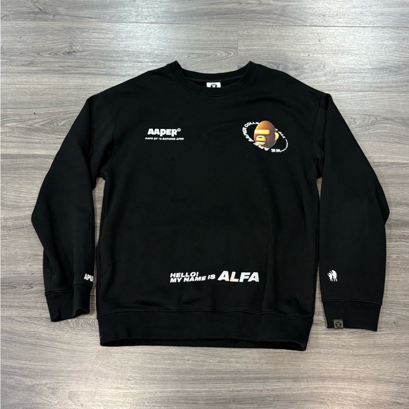 Black Crewneck Sweater - Picture 1 of 9